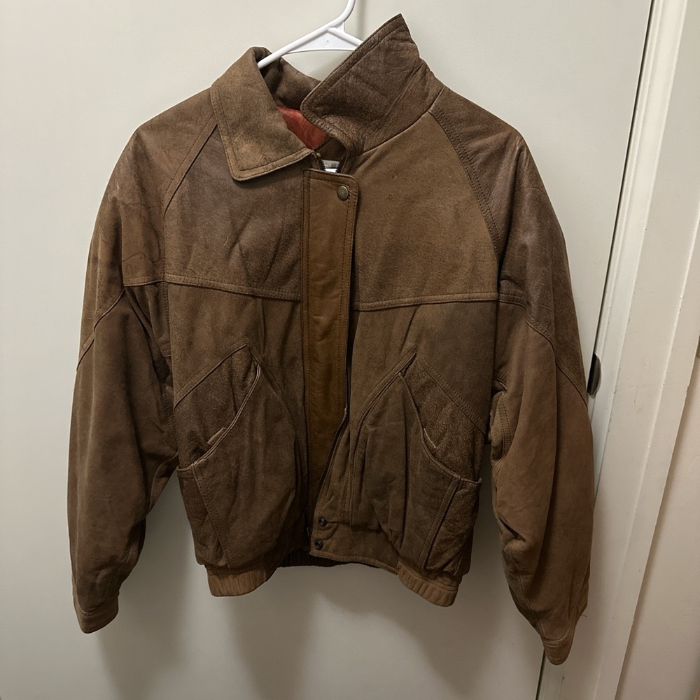 Vintage Tip Top California leather jacket